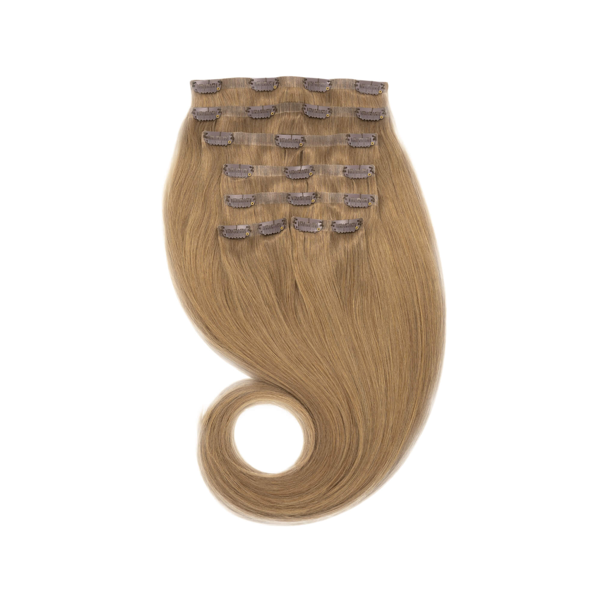 Clip-in-Extensions nahtlos goldbraun #07