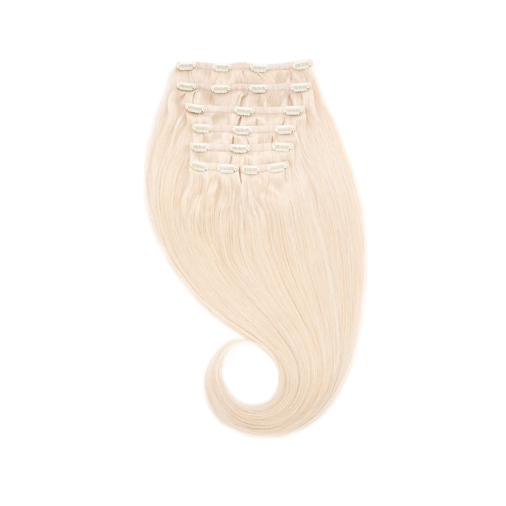 Clip-in-Extensions nahtlos kühles-blond #90