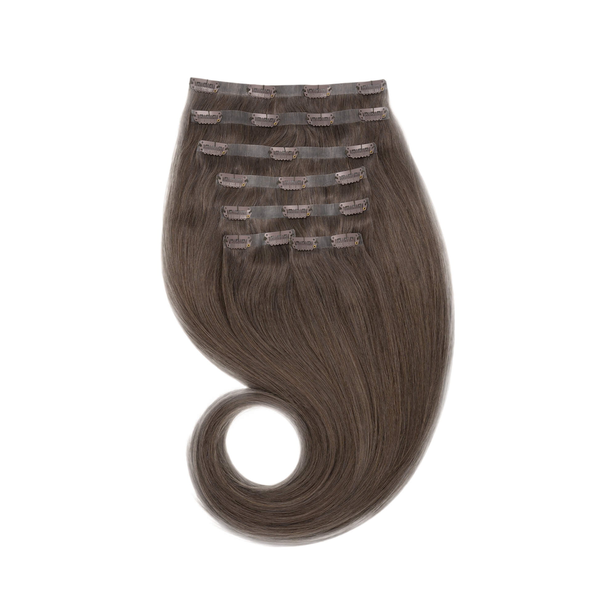 Clip-in-Extensions nahtlos naturbraun #05