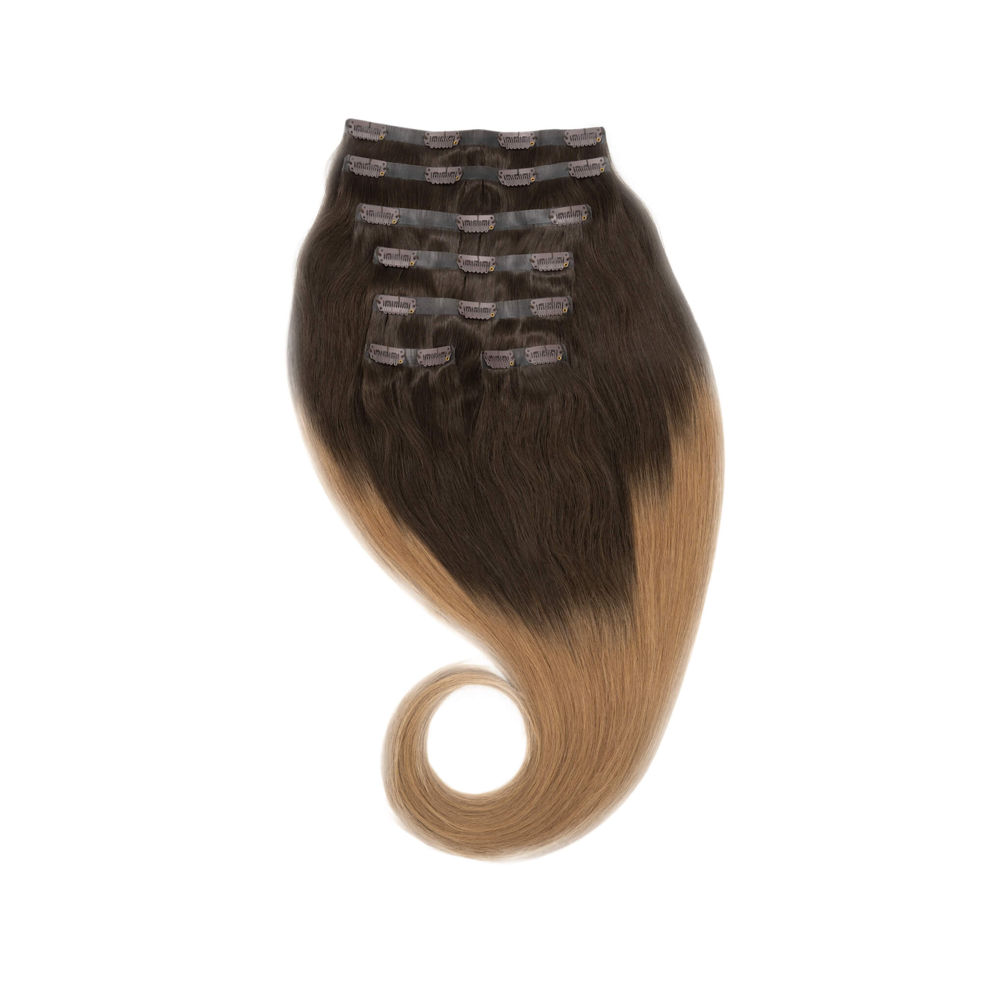 Clip-in-Extensions nahtlos ombré #02/10