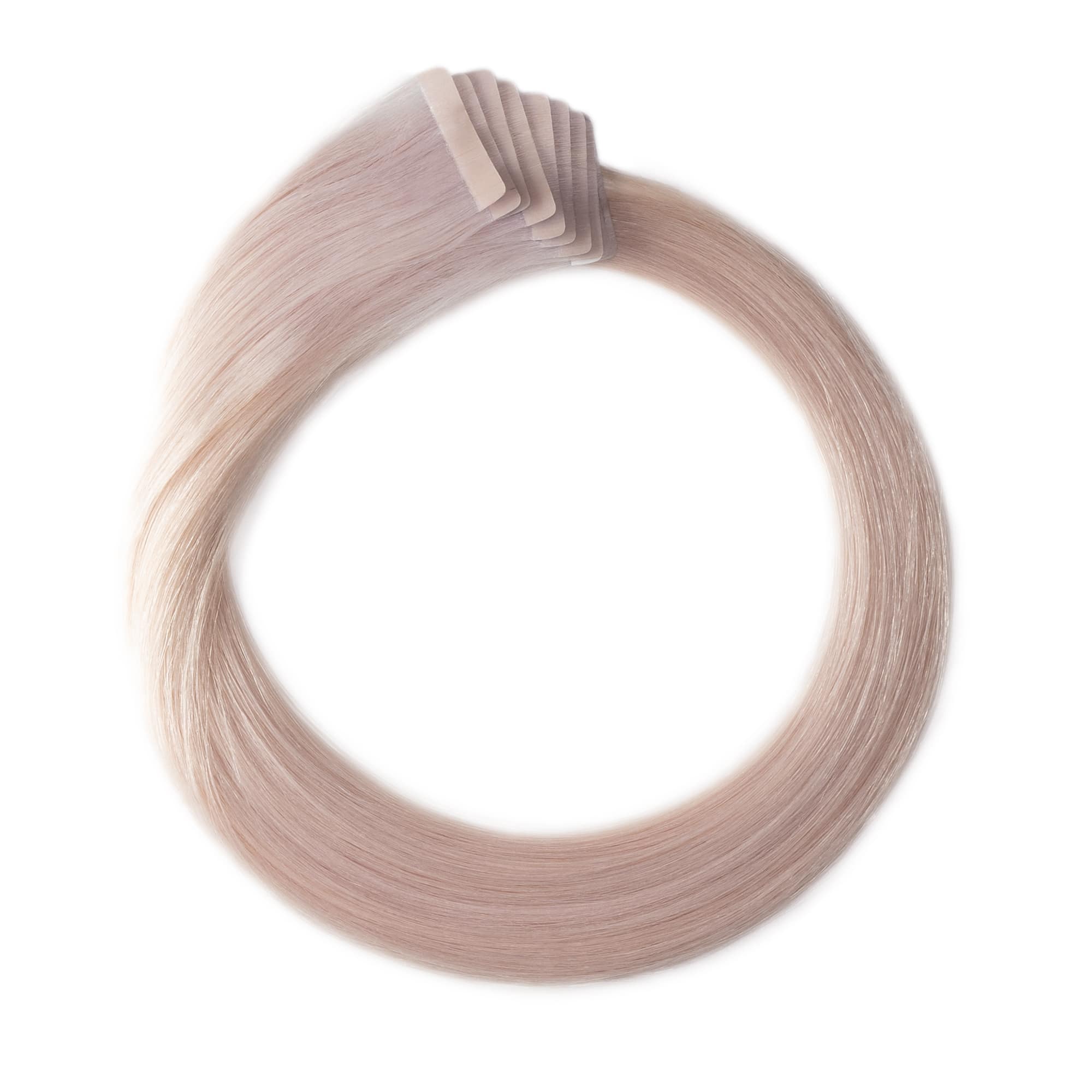 Tape-Extensions kühles-blond #90